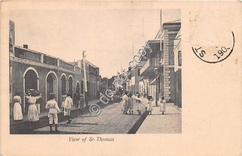 Cartolina - Postcard - St Thomas road in the city …
