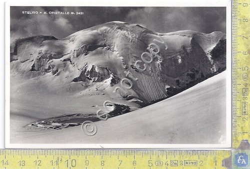 Cartolina - Postcard - Stelvio - Monte Cristallo - anni …