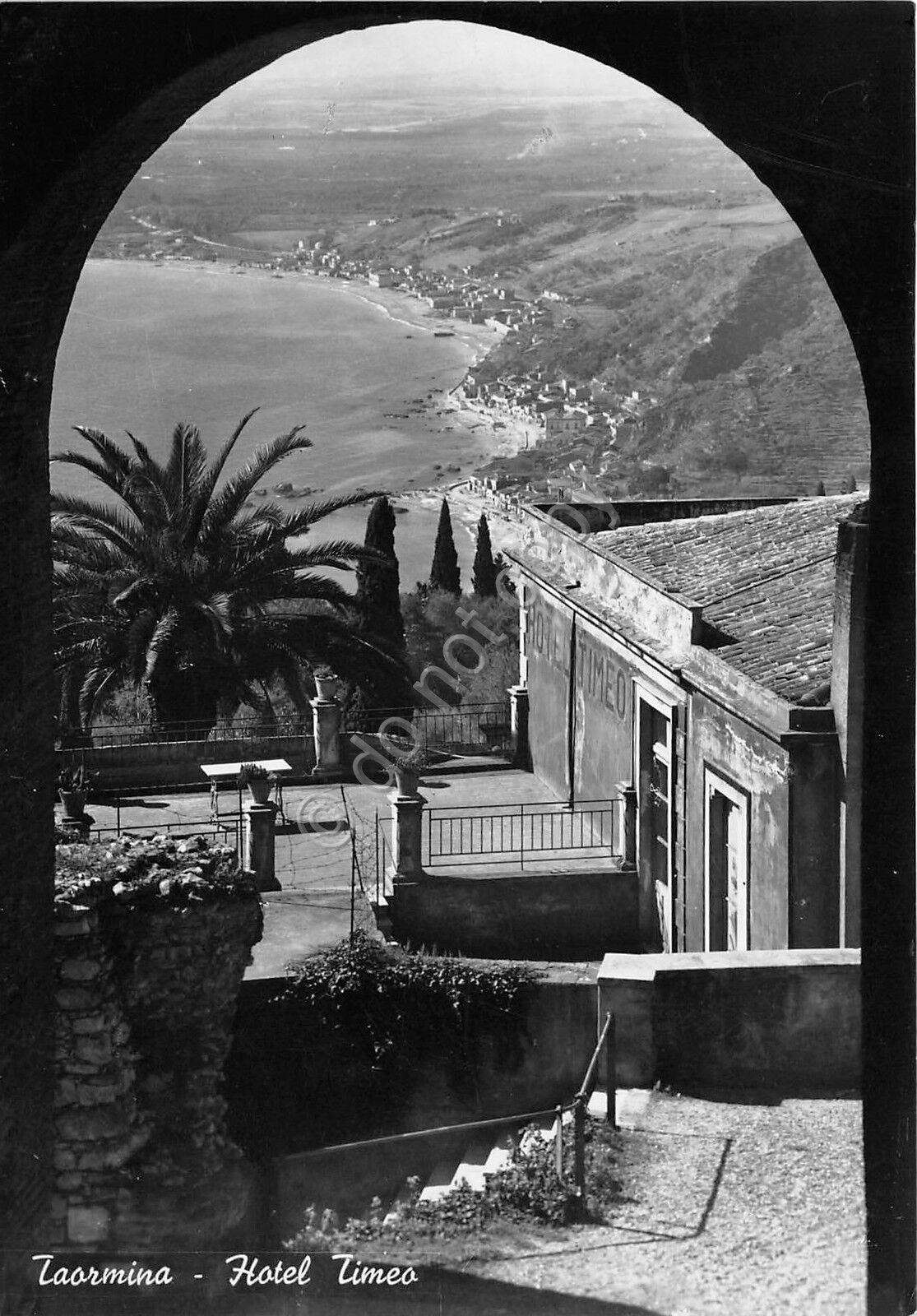 Cartolina - Postcard - Taormina - Hotel Timeo - panorama …