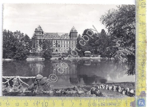 Cartolina - Postcard - Torino - Fiume Po - Castello …