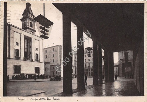 Cartolina - Postcard - Torino - Largo della Via Roma …