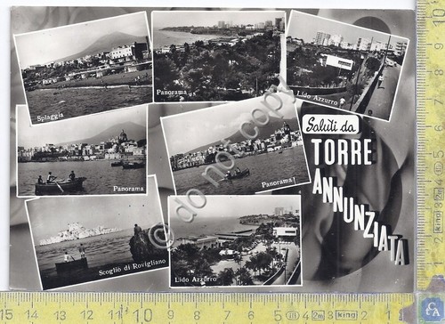 Cartolina - Postcard - Torre Annunziata - Gruss aus - …