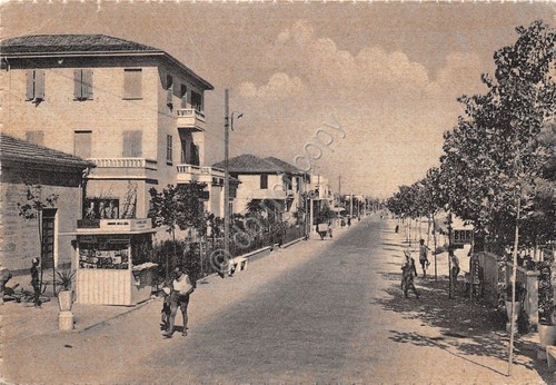 Cartolina - Postcard - Torre Pedrera - Viale Litoranea - …