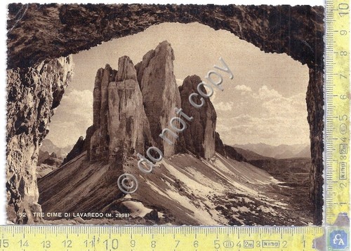 Cartolina - Postcard - Tre Cime di Lavaredo - Anni …