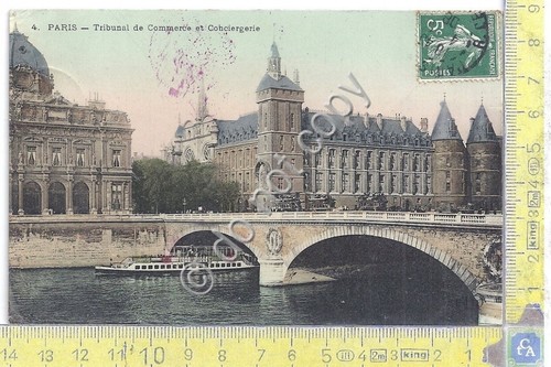 Cartolina - Postcard - Tribunal de Commerce - VG Congo …