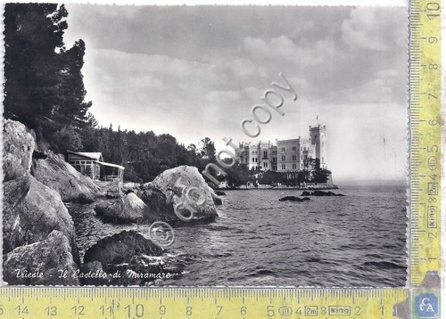 Cartolina - Postcard - Trieste - Castello di Miramare - …