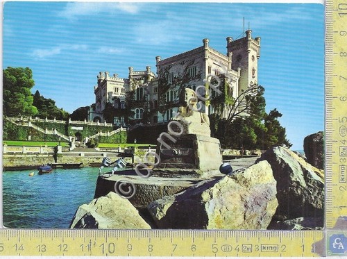 Cartolina - Postcard - Trieste - Castello Miramare- anni '70