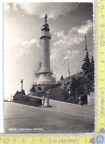 Cartolina - Postcard - Trieste - Faro della Vittorio - …