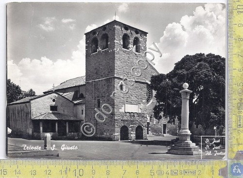 Cartolina - Postcard - Trieste - San Giusto - anni …