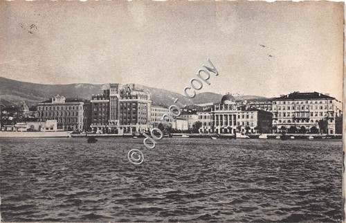 Cartolina - Postcard - Trieste Riva 3 Novembre Panorama dal …