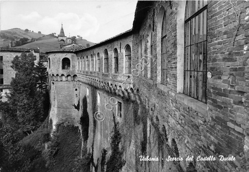 Cartolina - Postcard - Urbania - Scorcio da Castello - …