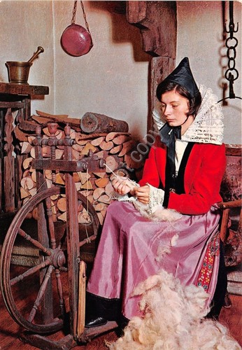 Cartolina - Postcard - Val D'Aosta - Costumi tradizionali - …
