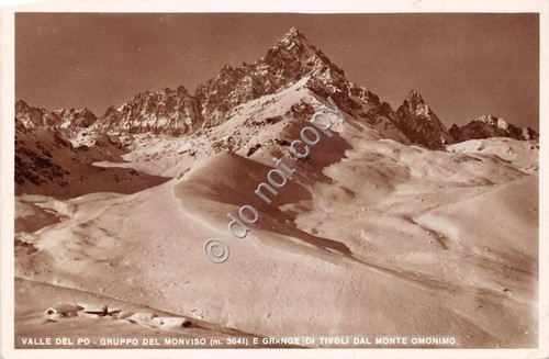Cartolina - Postcard - Valle del Po - Monviso e …