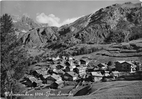 Cartolina - Postcard - Valtournache - Fraz. Losanche - VG …