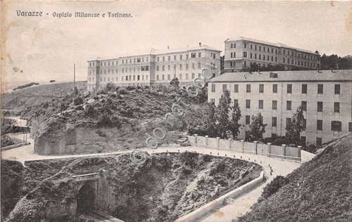 Cartolina - Postcard - Varazze - Ospizio Milanese e Torinese …