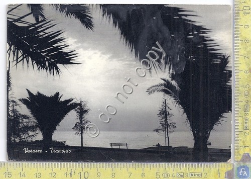 Cartolina - Postcard - Varazze - Tramonto - 1960 (Savona)