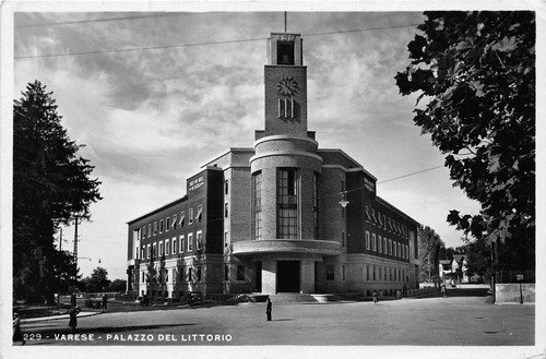 Cartolina - Postcard - Varese - Palazzo del Littorio - …