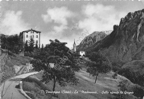 Cartolina - Postcard - Vendrogno - La Madonnina - Collegio …