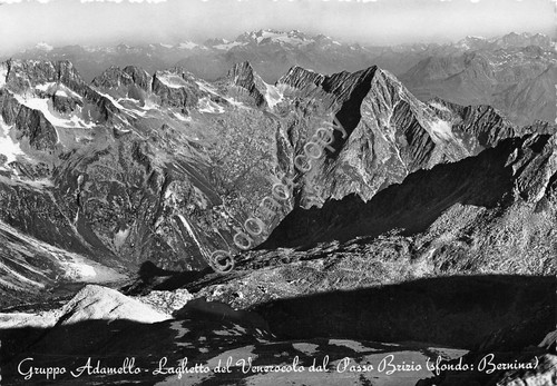 Cartolina - Postcard - Venerocolo - Lago dal Passo Brizio- …
