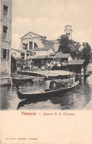 Cartolina - Postcard - Venezia - Squero di S. Trovaso …