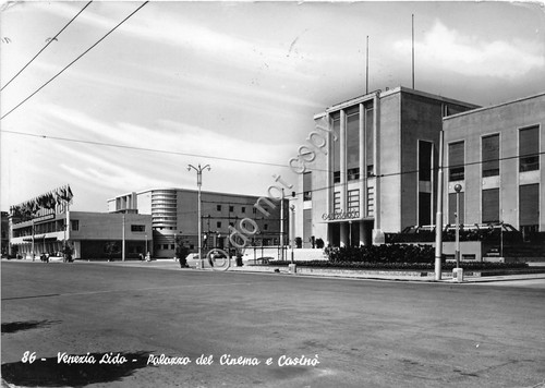 Cartolina - Postcard - Venezia Lido - Palazzo Cinema - …