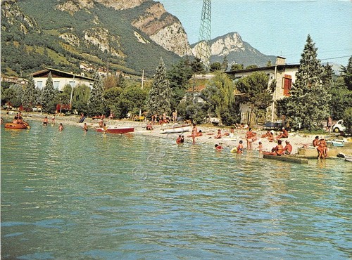 Cartolina - Postcard - Vercurago - la Spiaggia - 1988