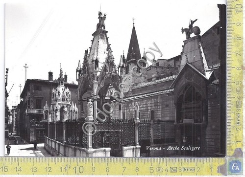 Cartolina - Postcard - Verona - Arche Scaligere - anni …