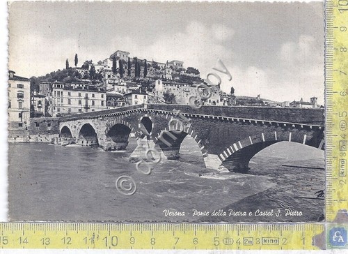 Cartolina - Postcard - Verona - Ponte della Pietra - …
