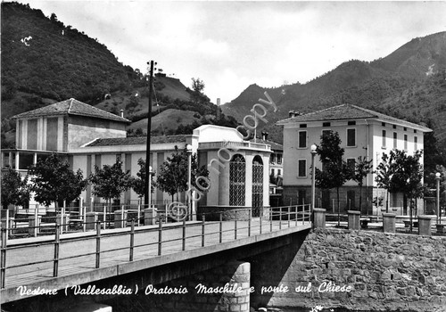 Cartolina - Postcard - Vestone - Oratorio Maschile - Ponte …