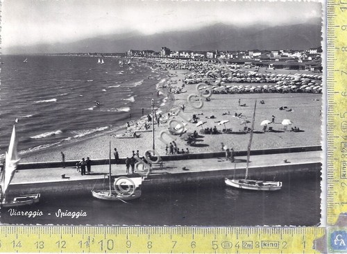 Cartolina - Postcard - Viareggio - Spiaggia - Barche - …