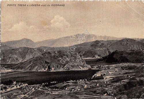 Cartolina - Postcard - Viconago - Ponte Tresa - Lavena …