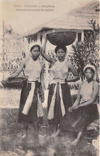 Cartolina - Postcard - Vietman - Tonkin - Haipong - …