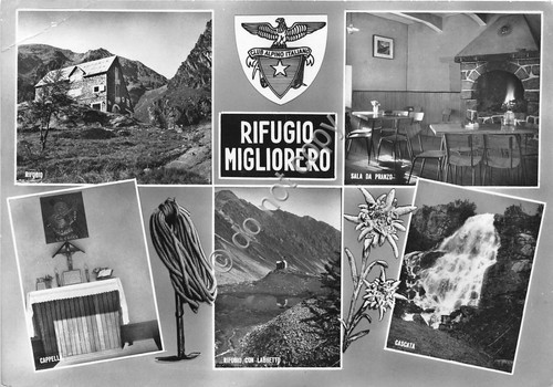 Cartolina - Postcard - Vinadio - Rifugio Migliorero - Vedutine …