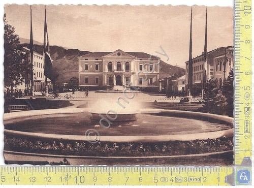 Cartolina - Postcard - Vittorio Veneto - Giardini Pubblici Municipio …