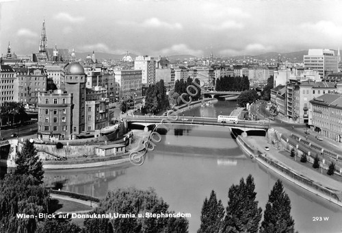 Cartolina - Postcard - Wien - auf Donaukanal - 1971