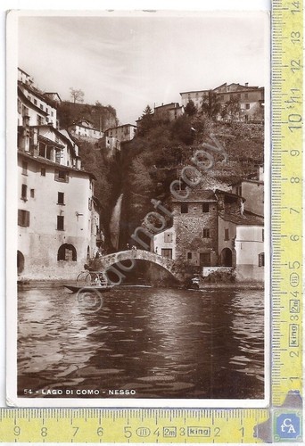 Cartolina - Postcard -Nesso - Panorama - View - 1940