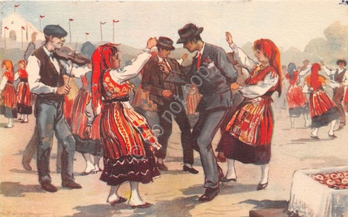 Cartolina - Postcard- Portogallo - Minho - Dancas Regionais