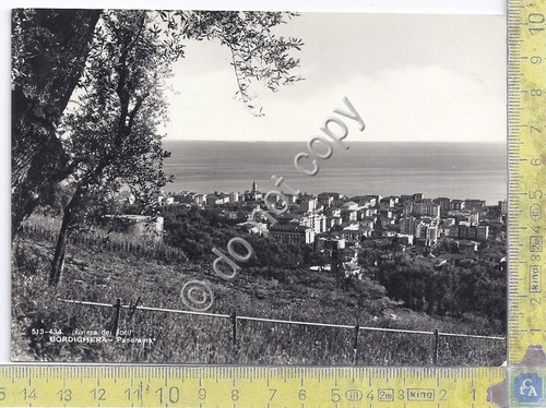 Cartolina - Postcard Bordighera - Panorama - 1957 (Imperia)
