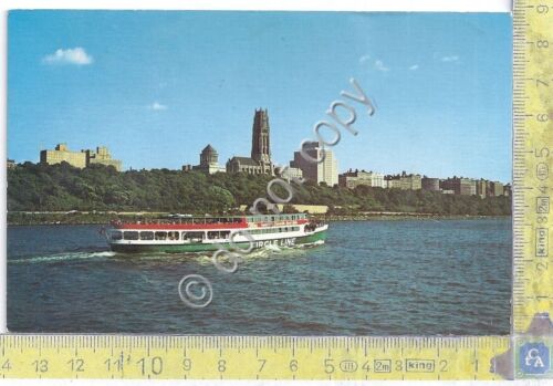 Cartolina - Postcard New York Circle Line Yacht 1975