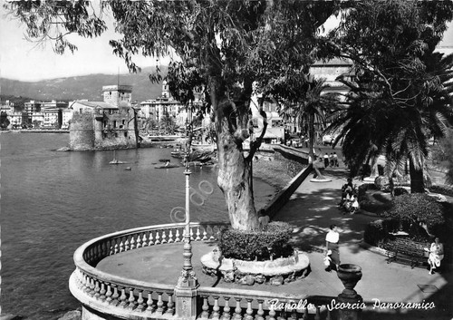 Cartolina - Rapallo - Scorcio panoramico - 1957 (Genova)