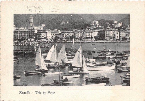 Cartolina - Rapallo - Vele in Porto - 1967