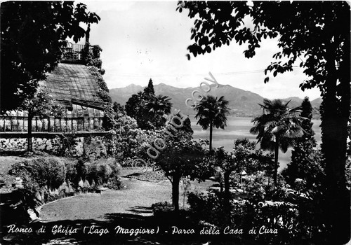 Cartolina - Ronco di Ghiffa Parco della Casa di Cura …