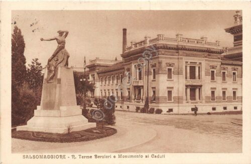 Cartolina - Salsomaggiore - Monumento ai Caduti - Terme Berzieri …