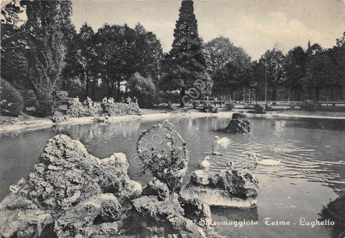 Cartolina - Salsomaggiore - Terme - Laghetto - 1963