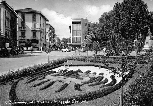 Cartolina - Salsomaggiore Terme Palazzo Berzieri 1961