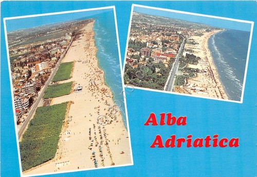 Cartolina - Saluti da - Alba Adriatica - Vedutine - …