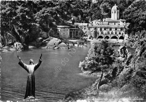 Cartolina - San Fruttuoso - Golfo Paradiso - Cristo degli …