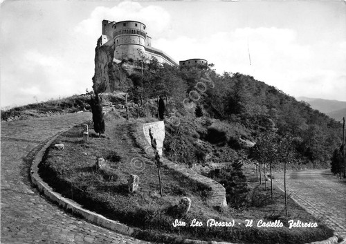 Cartolina - San Leo - Castello Feltresco - 1964