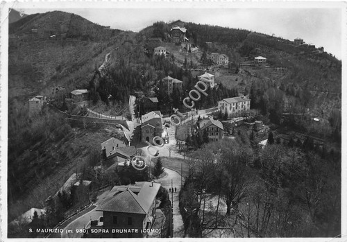 Cartolina - San Maurizio sopra Brunate panorama