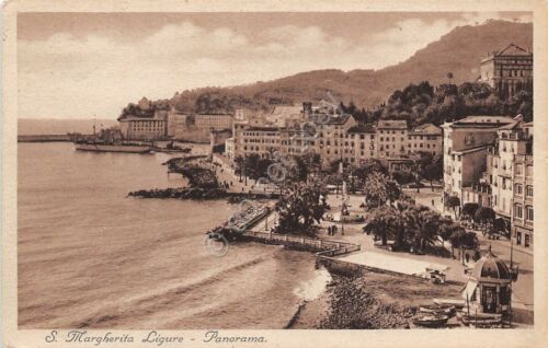 Cartolina - Santa Margherita Ligure - Panorama - 1936